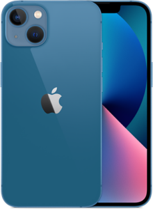 iPhone 13 blå